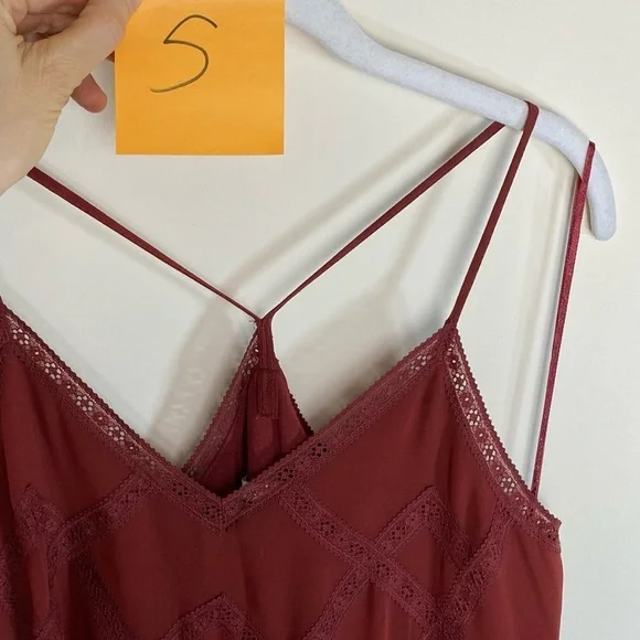 Women's Willow and Clay Chiffon Midi Shift Slip Dress Sz: Medium - Picture 12 of 12